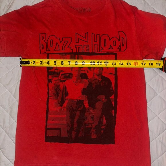 Boyz In The Hood Mens Red Small Official T-Shirt Tee Top G5 - Picture 3 of 7